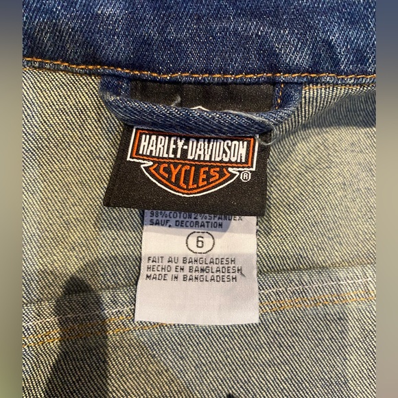 Harley-Davidson Denim Jean Jacket - Picture 3 of 7